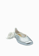 PATRIZIA PEPE BALLERINE SILVER