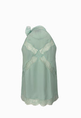 PINKO MANDARANCIO TOP GREEN
