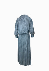 PINKOAISLIN ABITO STAMPA BLUE