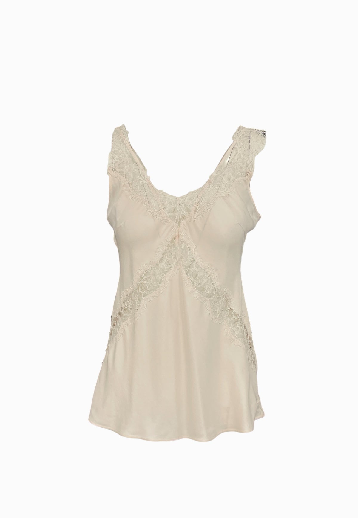 PINKO LYDIA TOP PIZZO ROSA