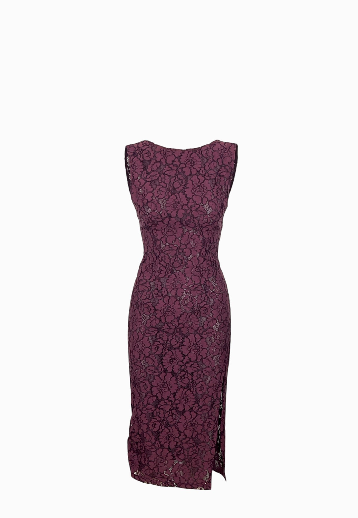 PINKO DRUPA ABITO PIZZO BORDEAUX