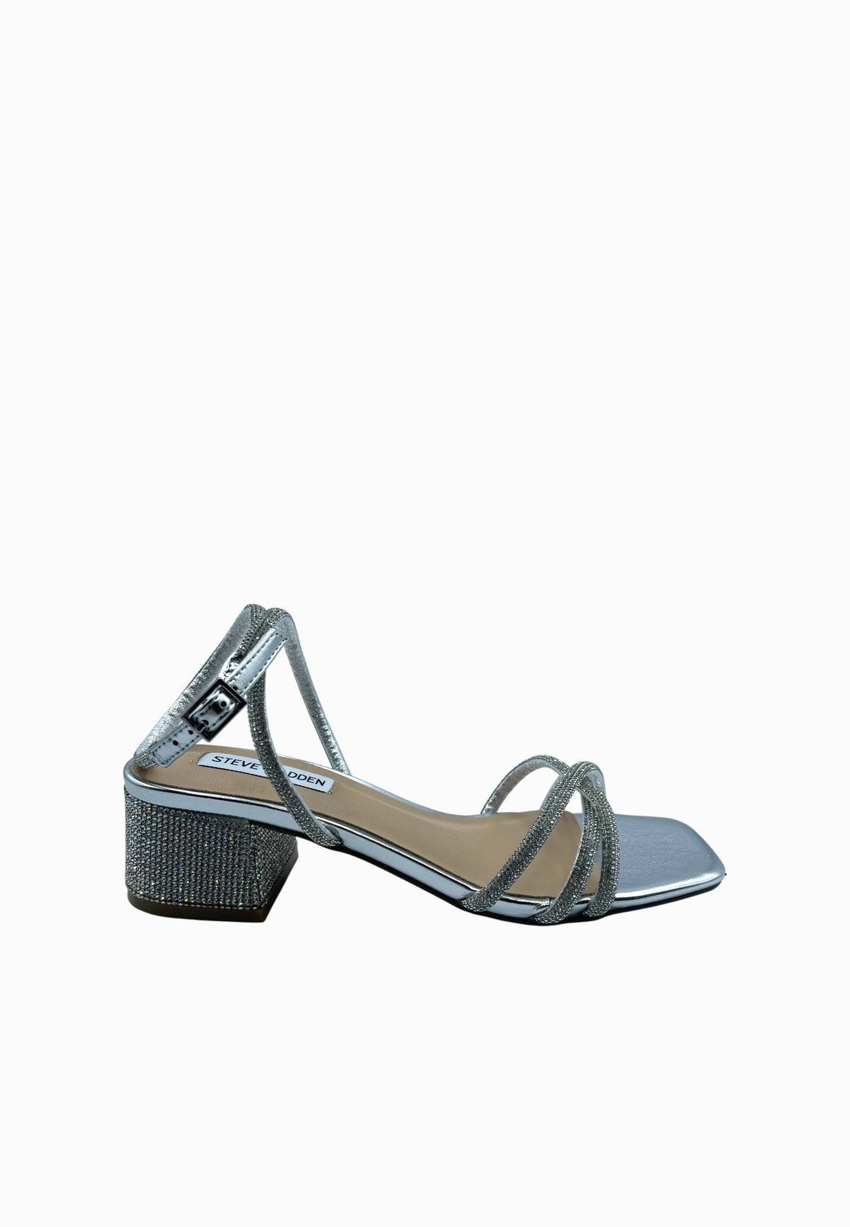 STEVE MADDEN SANDALO ARGENTO