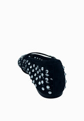 STEVE MADDEN BALLERINA FULL STRASS NERO