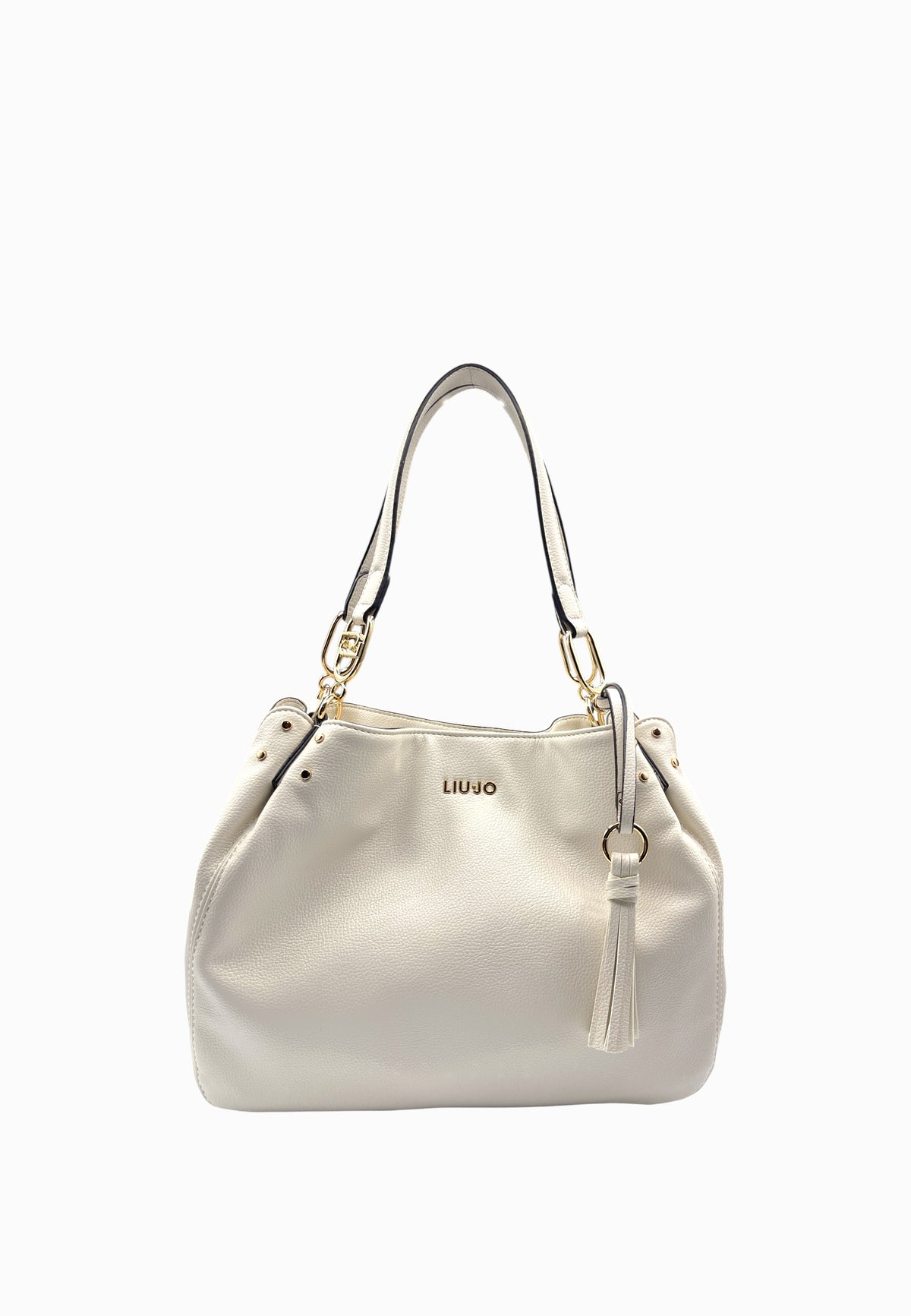 LIU-JO SATCHEL BORSA CREAM
