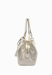 LIU-JO SATCHEL BORSA CREAM