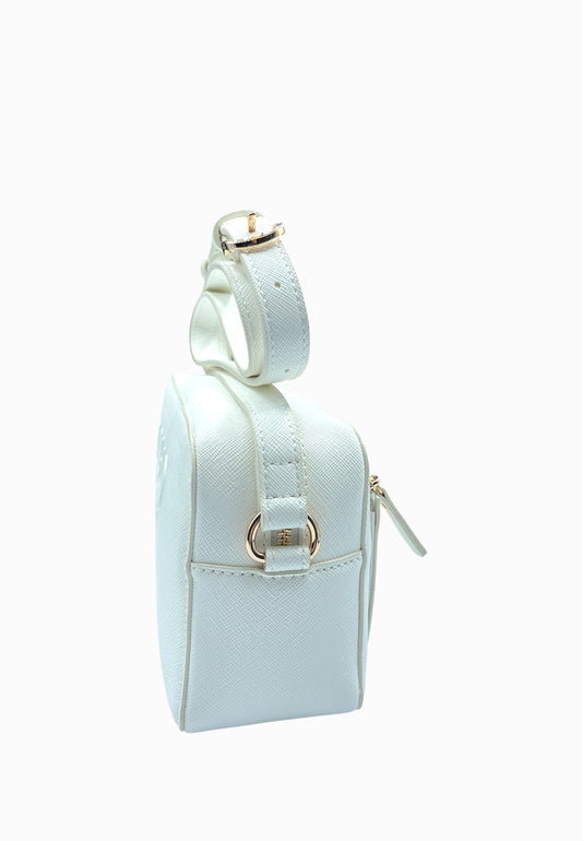 LIU-JO CAMERA CASE BORSA CREAM