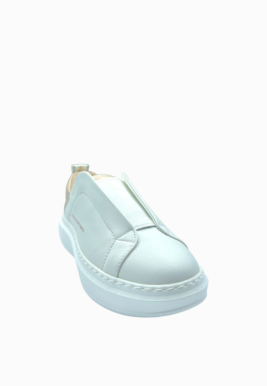 ALEXANDER SMITH SLIP ON SNEAKER BIANCO BEIGE