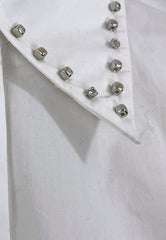 PINKO CHARITA CAMICIA POPELINE BIANCO