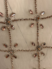 PINKO QUANDONG TOP RICAMO NUDO