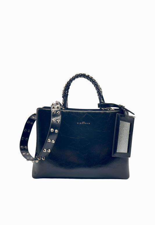 JHON RICHMOND BORSA NERO/ARGENTO