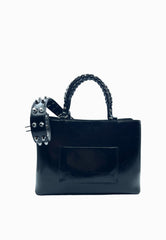 JHON RICHMOND BORSA NERO/ARGENTO