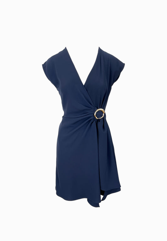 LIU-JO ABITO INCROCIATO BLU