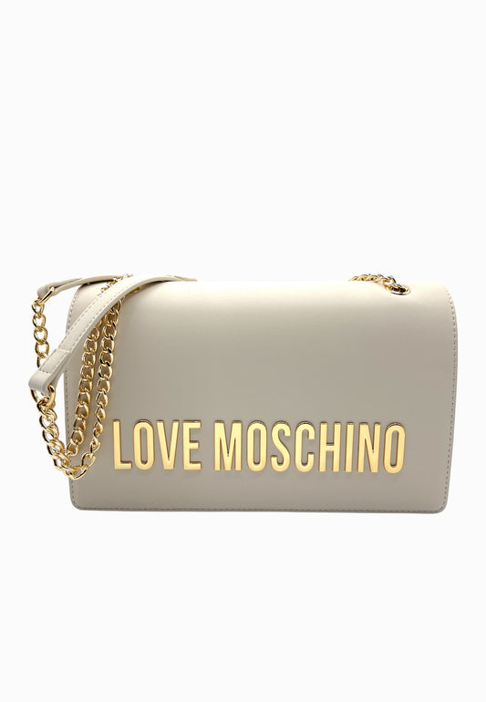 LOVE MOSCHINO BORSA AVORIO