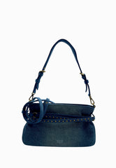 PINKO BELT BAG MINI BORSA JEANS