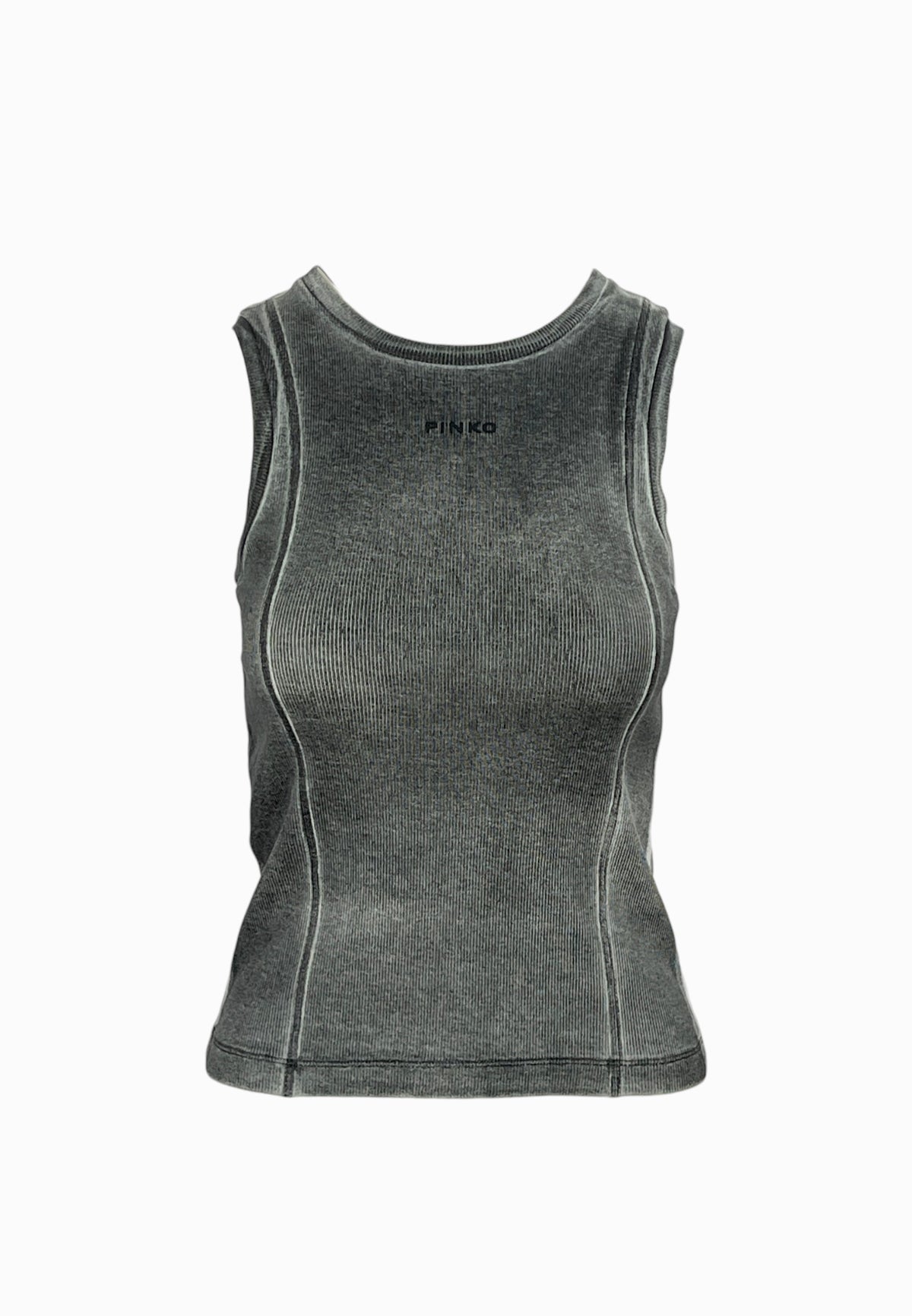 PINKO RITORNO CANOTTA COSTINE GREY