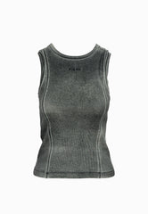PINKO RITORNO CANOTTA COSTINE GREY