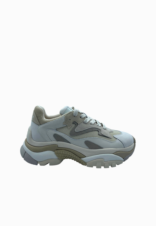 ASH ADDICT01 SNEAKER BIANCO-BEIGE