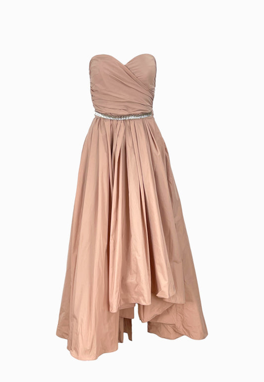 PINKO DATTERO ABITO TAFFETA ROSA