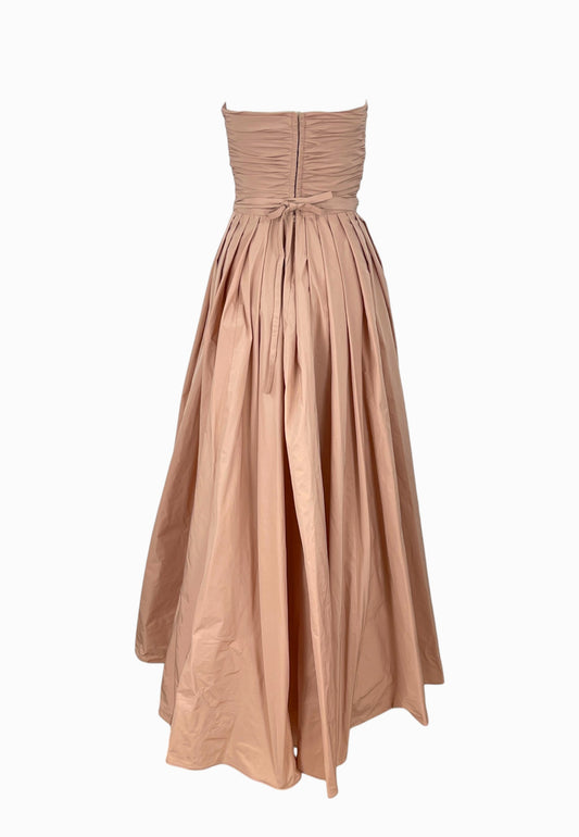 PINKO DATTERO ABITO TAFFETA ROSA