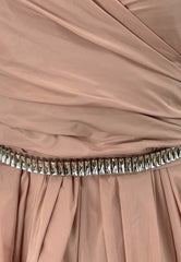 PINKO DATTERO ABITO TAFFETA ROSA