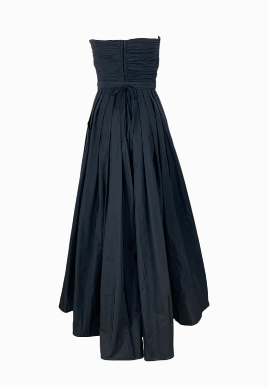 PINKO DATTERO ABITO TAFFETA NERO