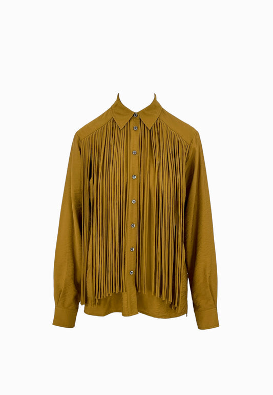 PINKO ALESSANDRIA CAMICIA BROWN
