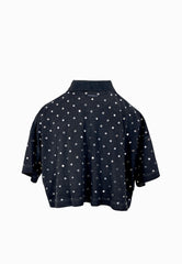 PINKO ERVE POLO RETE GREY