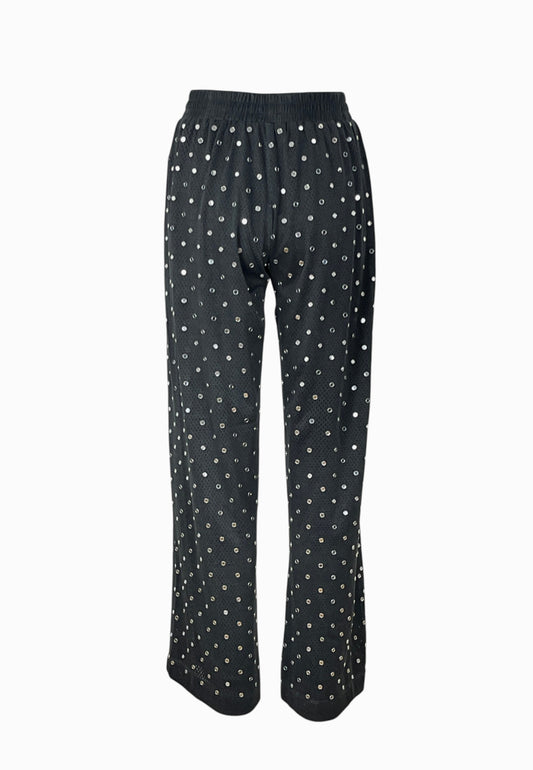PINKO BASTELLI PANTALONE RETE GREY