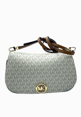 MICHAEL KORS BORSA BIANCO-CUOIO