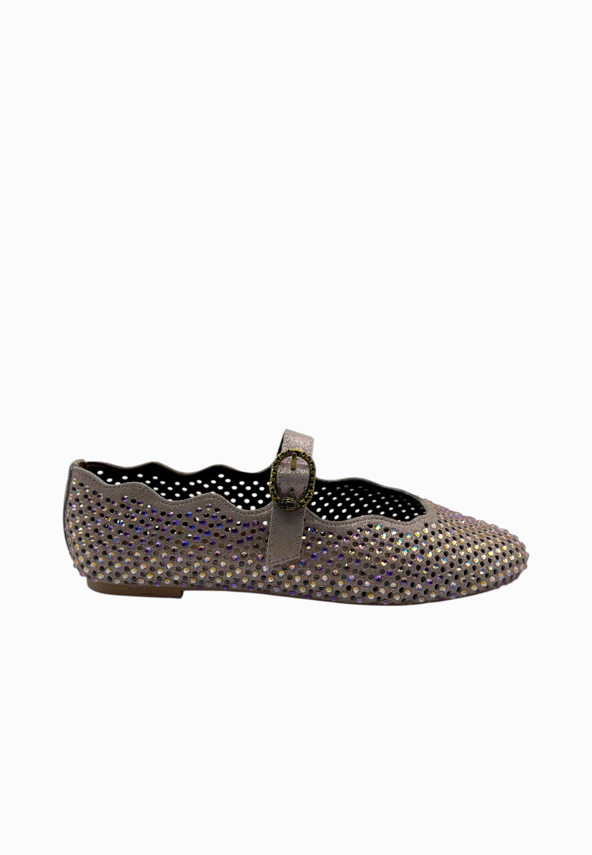 KURT GEIGER BALLERINA STRASS ROSA