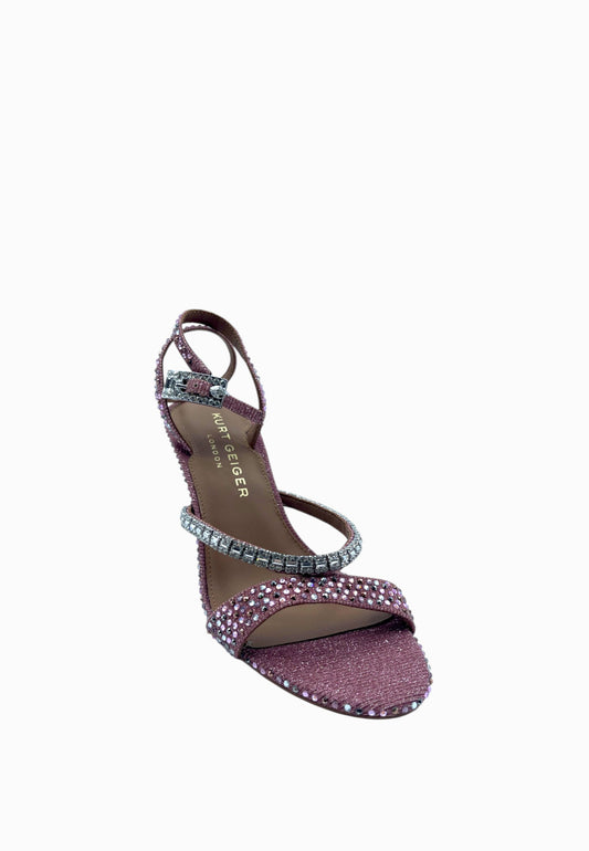 KURT GEIGER SANDALO STRASS ROSA