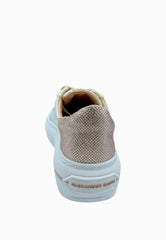 ALEXANDER SMITH SNEAKER BIANCO-ORO