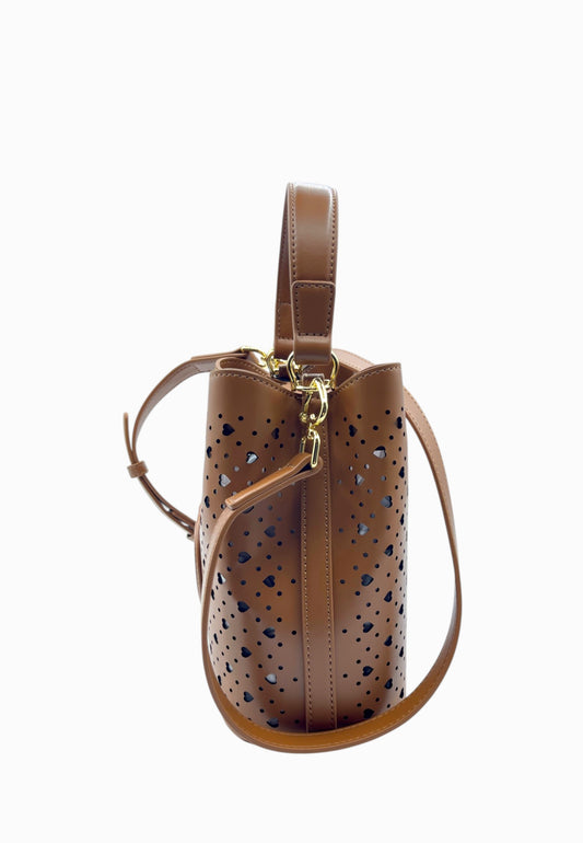 LOVE MOSCHINO BORSA CUOIO