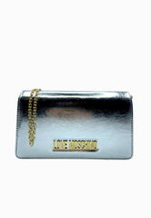 LOVE MOSCHINO BORSA ARGENTO