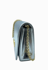 LOVE MOSCHINO BORSA ARGENTO