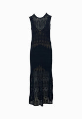 LIU-JO ABITO MAGLIA NERO