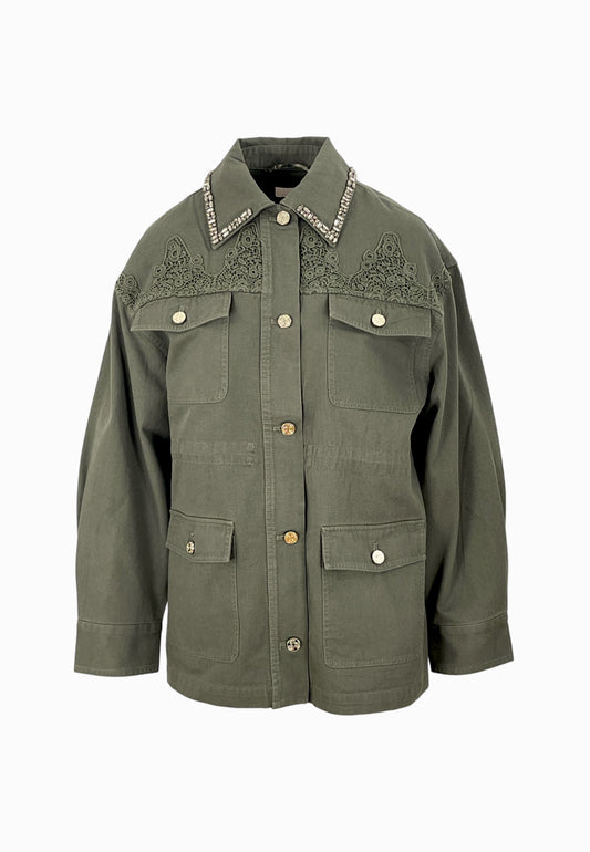 LIU-JO GIUBBOTTO OLIVA