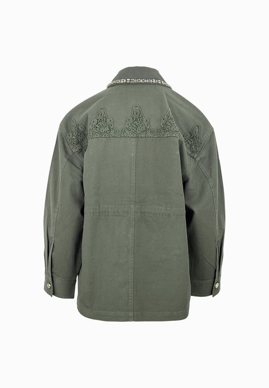 LIU-JO GIUBBOTTO OLIVA