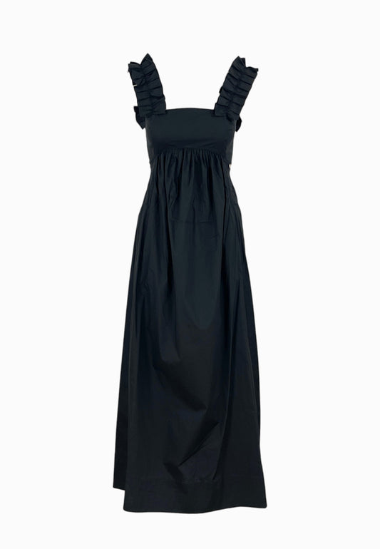 LIU-JO ABITO FIOCCO DIETRO NERO