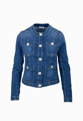 LIU-JO GIUBBINO DENIM BLUE
