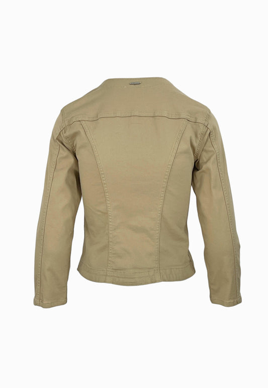 LIU-JO GIUBBINO COTONE BEIGE
