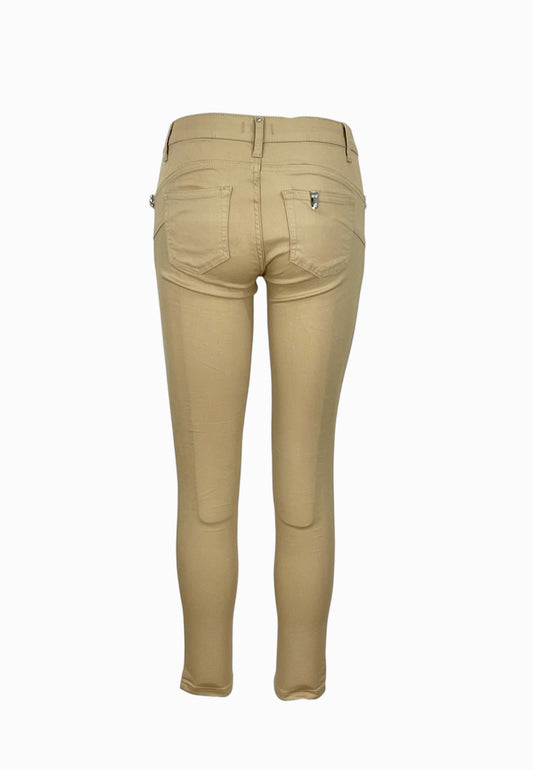 LIU-JO PANTALONE JEANS CREAM