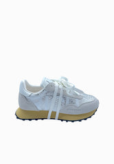 JHON RICHMOND SNEAKER STRASS BIANCO