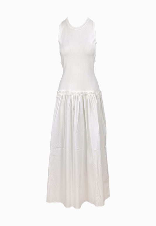 LIU-JO ABITO MAGLIA BIANCO