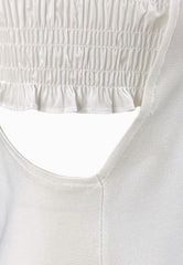 LIU-JO ABITO MAGLIA BIANCO