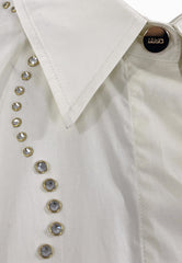 LIU-JO CAMICIA RICAMO YOGURT