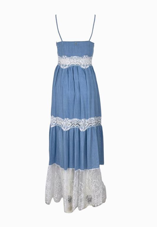 LIU-JO ABITO DENIM BLUE