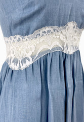 LIU-JO ABITO DENIM BLUE