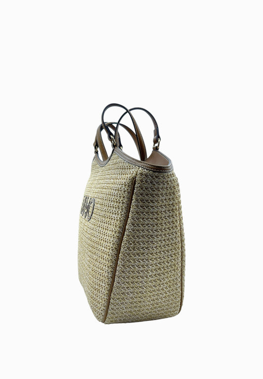 LIU-JO TOTE BORSA NATURALE