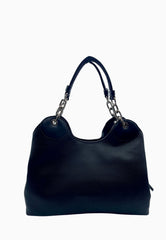 LIU-JO BORSA NERO STEEL